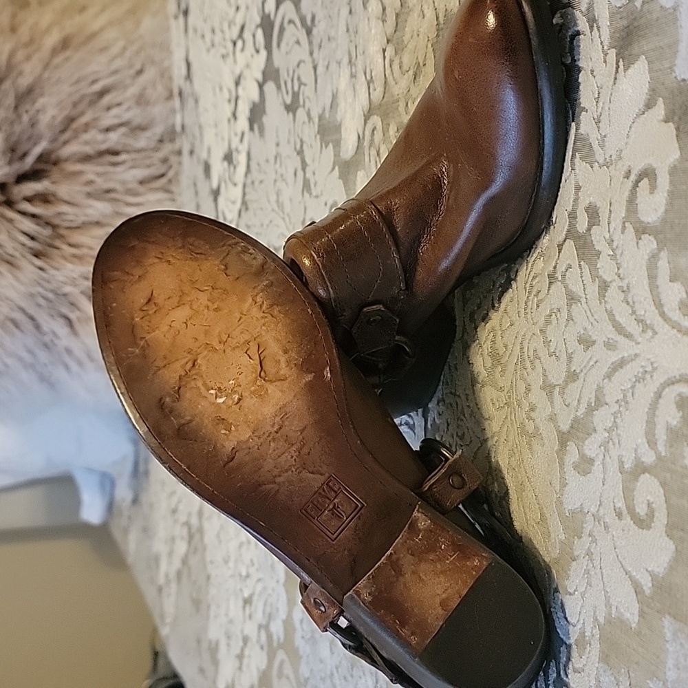 Frye Boots Harness Mules Size 8.5 - Picture 6 of 9